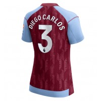 Aston Villa Diego Carlos #3 Hemmatröja Dam 2023-24 Kortärmad